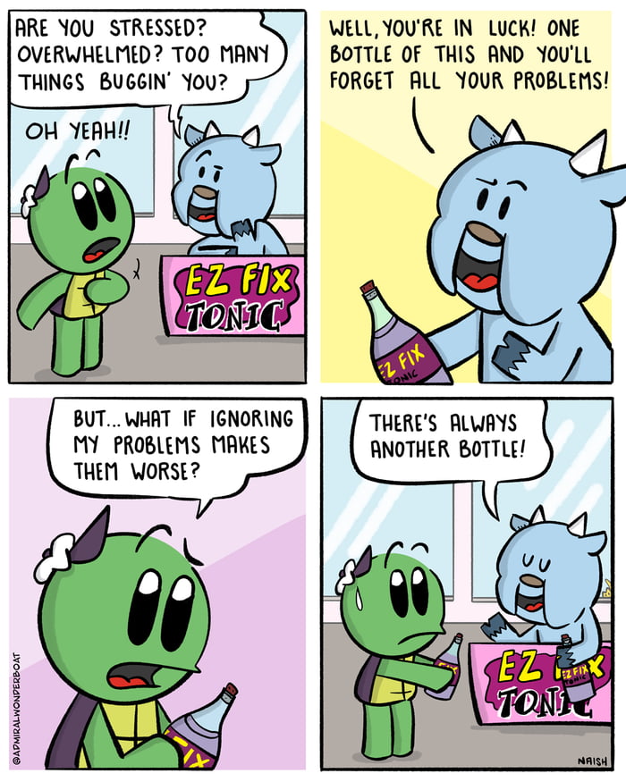 The problem with a quick fix - 9GAG
