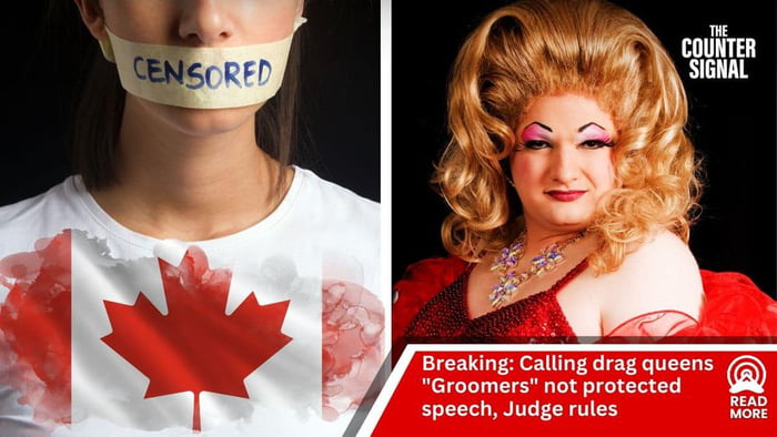 SHOCK RULING: Canadian Judge Has Ordered It Be Illegal To Call Drag ...