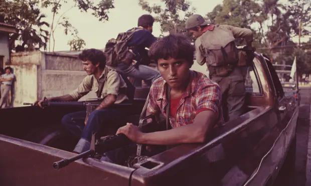 Guerrilla fighters of the FMLN in 1983. Photograph: Scott Wallace/Getty ...