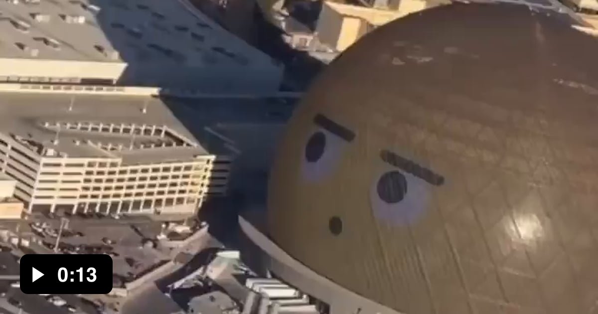 The Las Vegas Sphere Looks at Planes