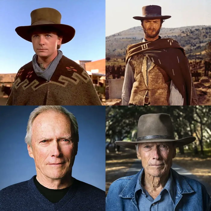 Clint Eastwood trough the years... - 9GAG