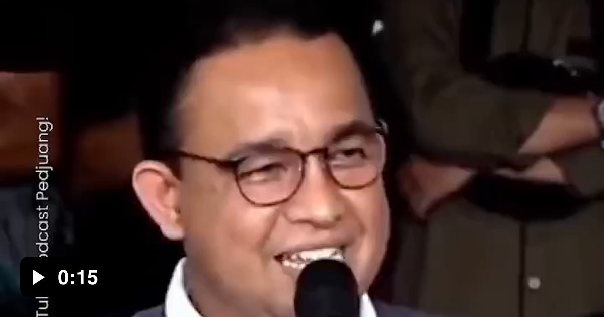 Kali Ini Setuju Ama Anies Klo Nau Politik Uang Silahkan Tp Pke Duit