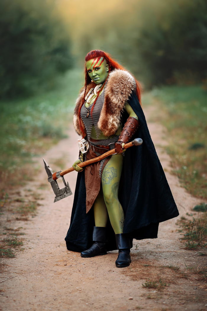 DnD Orck cosplay by Rudy Vixen - 9GAG