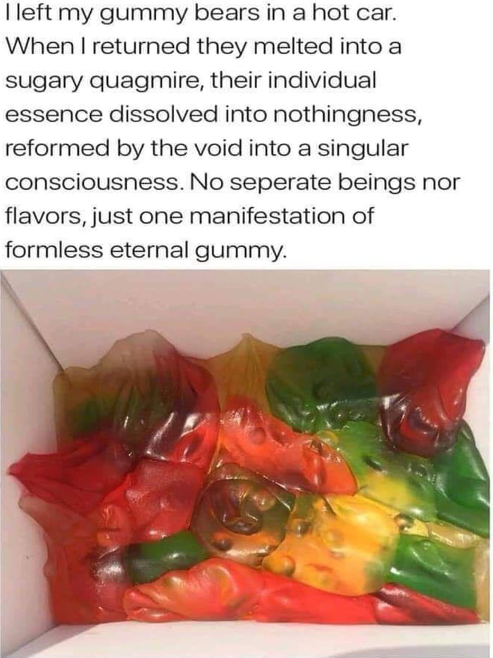 Amalgamated GummyBeing, The Grim Glucose Glob 9GAG
