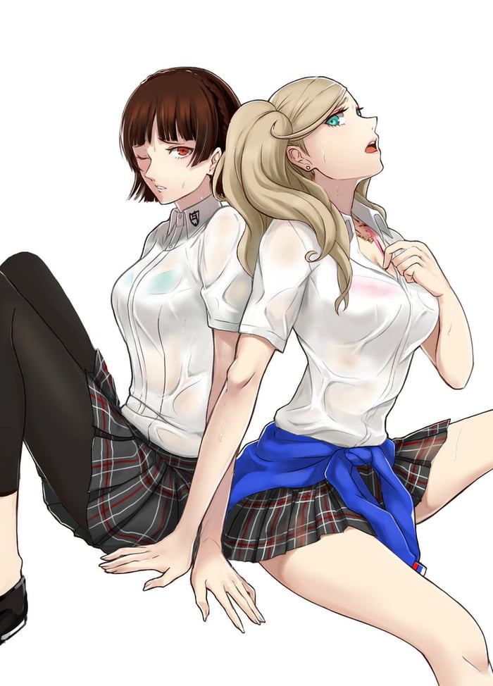 Posting Persona Pics Daily Day 1913 P5 Makoto And Ann 9GAG