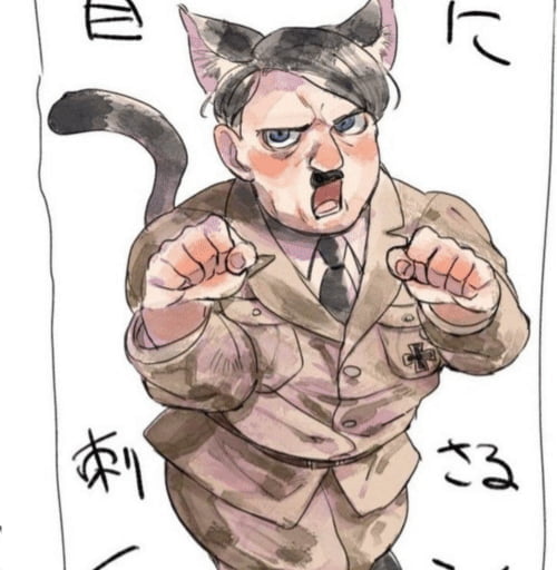 Neko Hitler - 9GAG