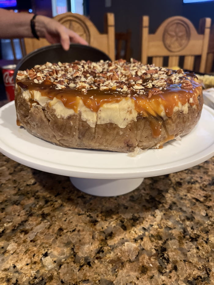 Homemade Turtle Cheesecake 9GAG   ArmqpKp 700b 