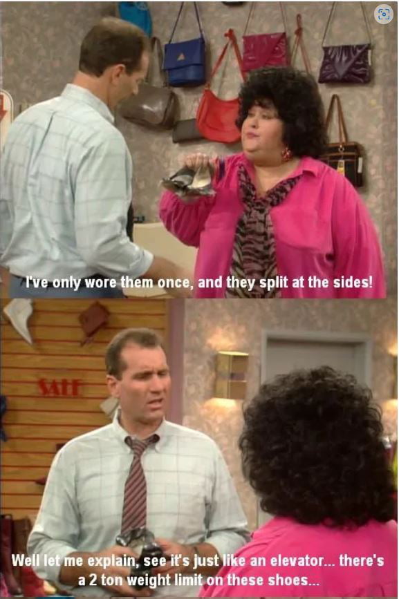 Al Bundy you can't say these things on TV these days... 9GAG
