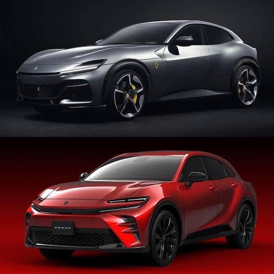 Toyota Crown Suv Resembles The Ferrari Suv 9GAG Toyota Crown Suv Resembles The Ferrari Suv 9GAG