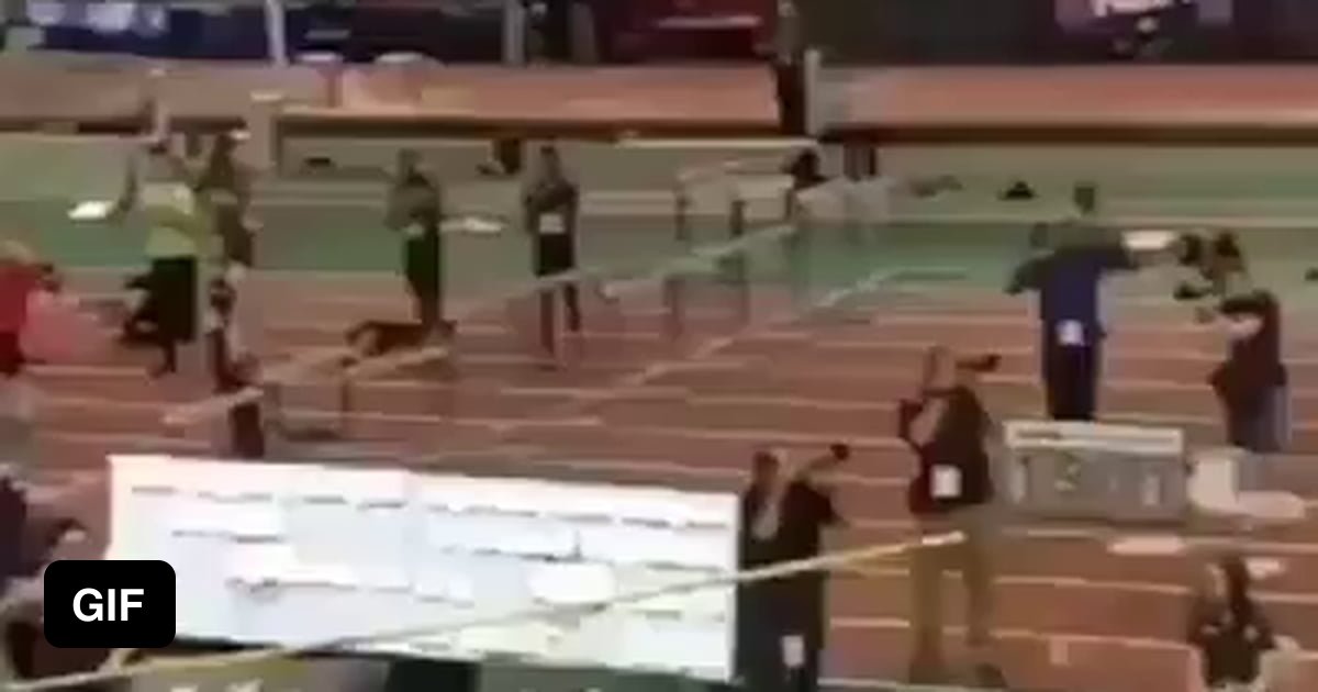 Slow motion of 17yearold Mondo Duplantis' recordbreaking jump... 9GAG