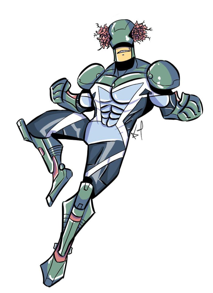 Day 126 of drawing X-Men characters: Captain Krakoa - 9GAG