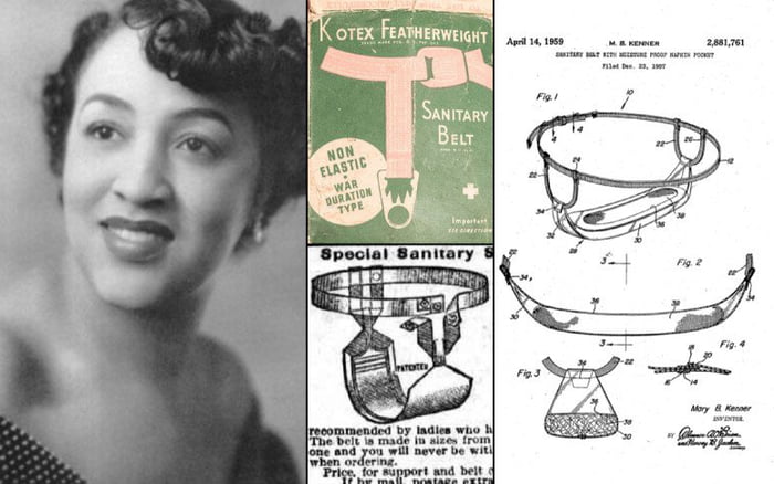 In 1956, Mary Kenner, a African American woman patented a product ...