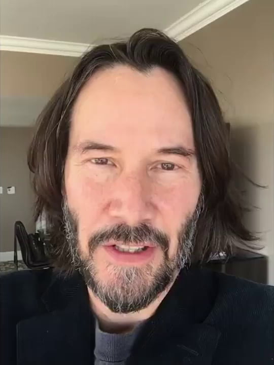 A message from Keanu - 9GAG