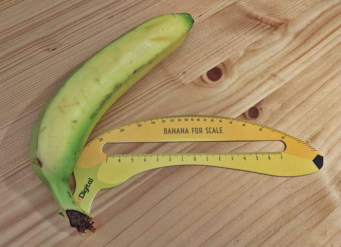 Banana Added for Scale (A New, More Forgiving Unit of Measure