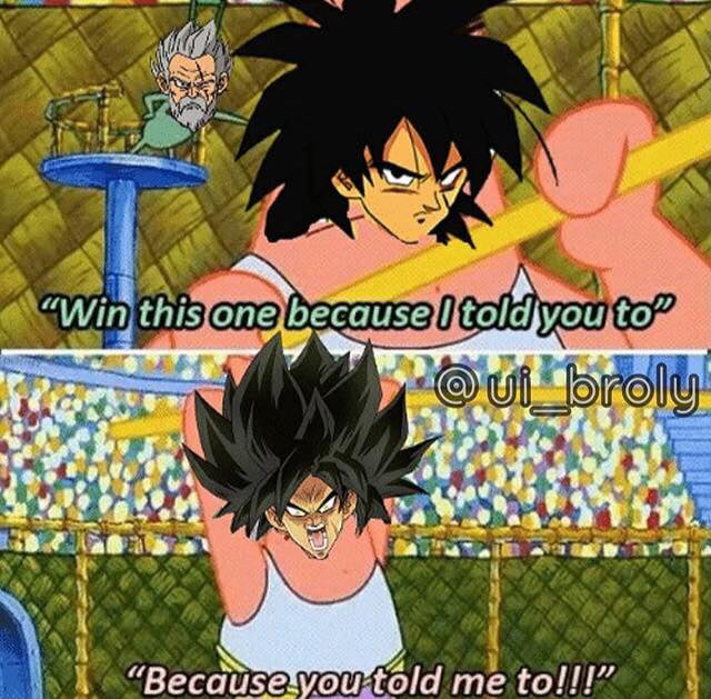 GO BROLY GO GO!! GO BROLY GO GO!!! - 9GAG