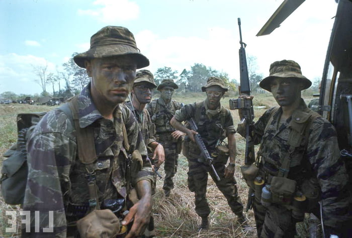 LIFE Magazine photo showing U.S. soldiers of a Long-range ...