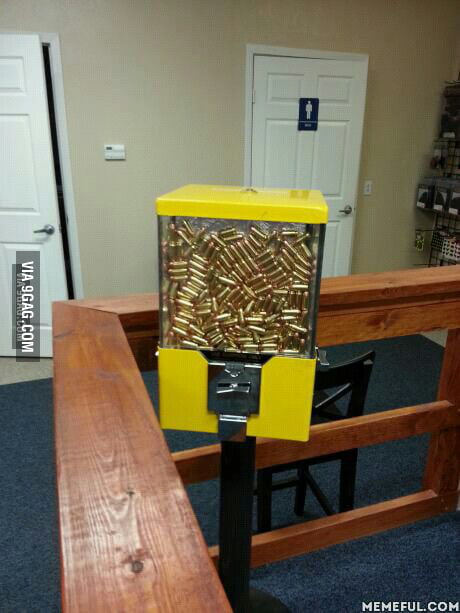 Only In Texas Can You Find A Bullet Vending Machine 9gag