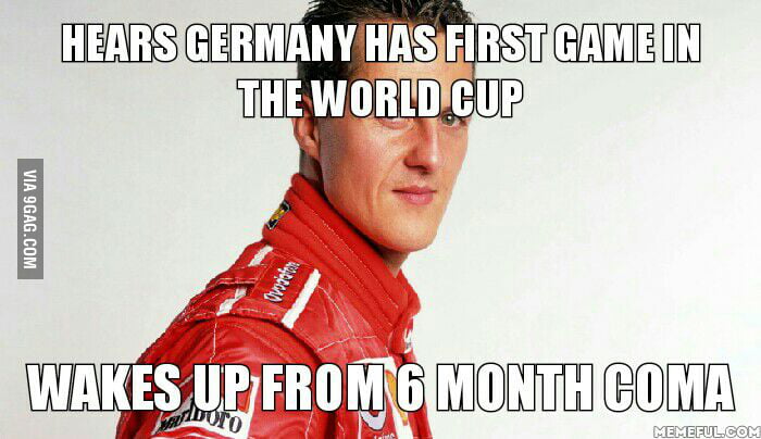 Only Michael Schumacher - 9GAG