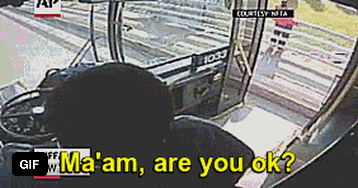 Bus Driver Saves Woman From Jumping Off Bridge 9gag
