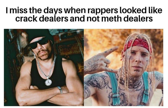 Old School Rapper Meme The good old days of rap music. - 9GAG