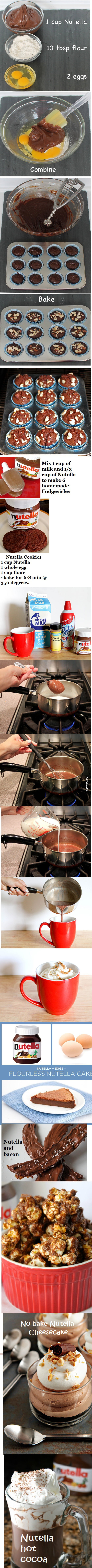 What you can do with Nutella!
