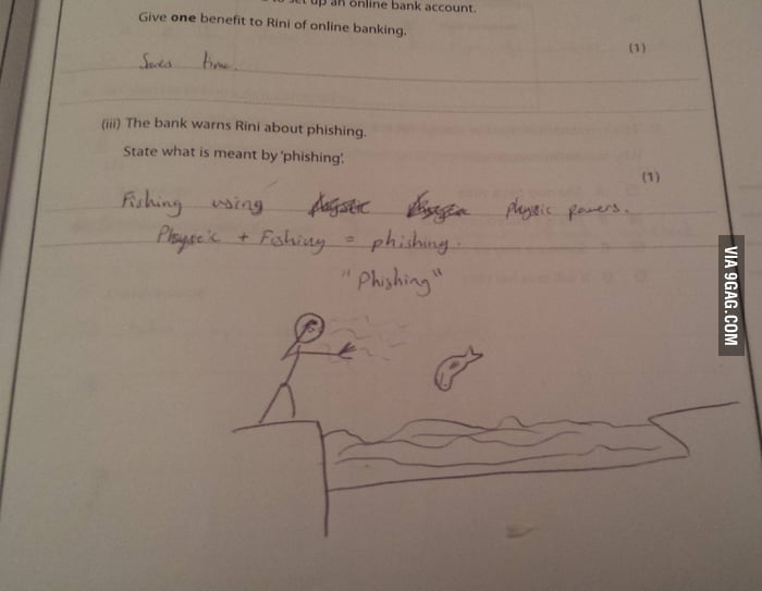 Marking exam papers. This stuff keeps me going. - 9GAG