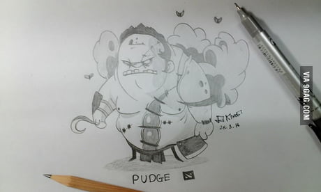 My Favourite Hero In Dota 2 I Draw It Thanks For See 9gag