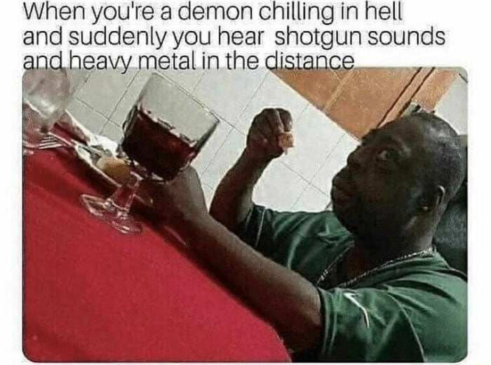 Bad day in hell - 9GAG