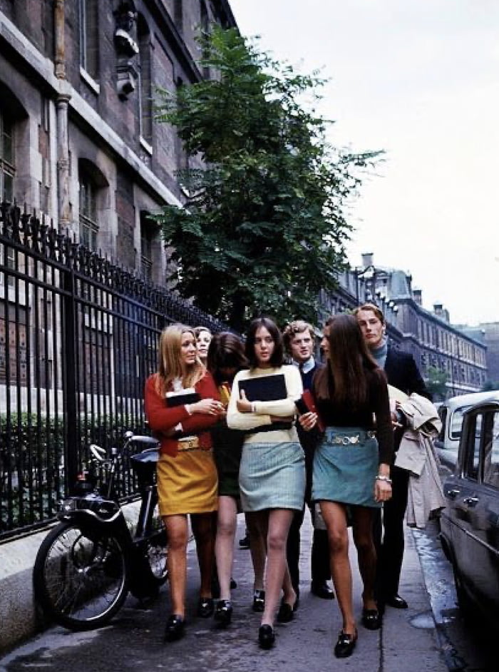 Parisian students, 1960 - 9GAG