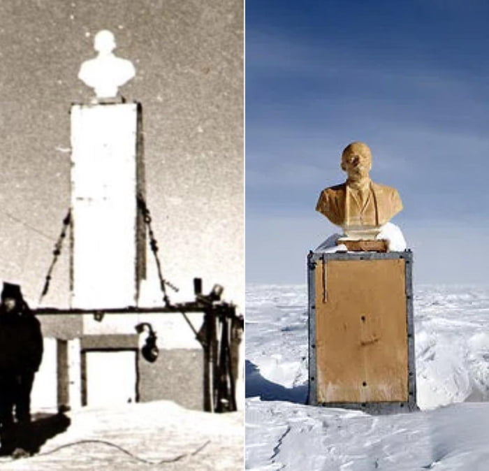 On December Of 1958 Soviet Scientists Build A Statue Of Vladimir Lenin 