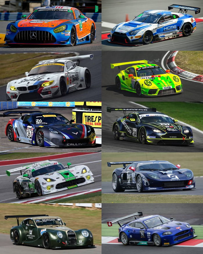 Top 10 FIA GT3 class race cars (though I'd like to add 5 more fia gt3