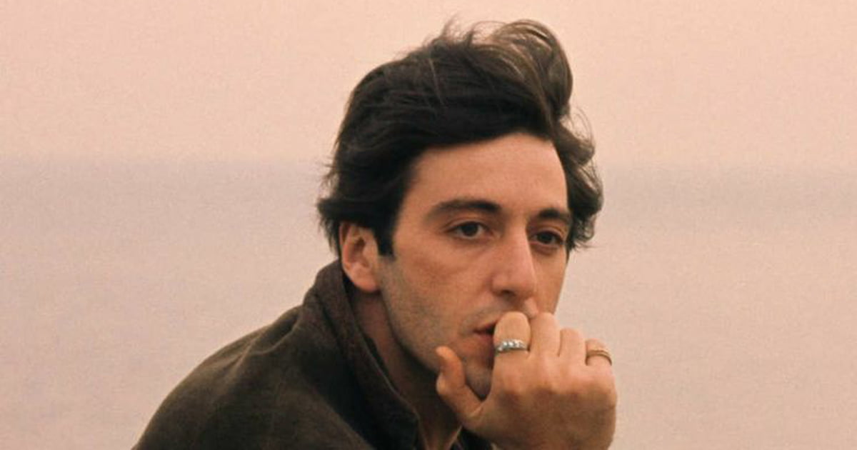 A young Al Pacino and those deep, black Sicilian eyes of his - 9GAG