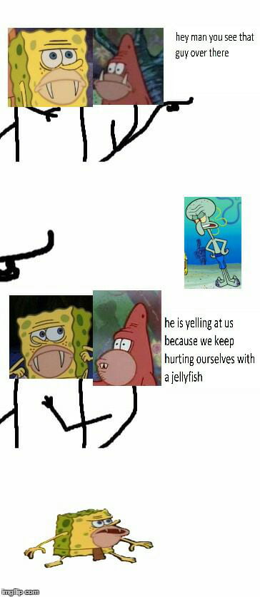 Prehistoric spongebob memes