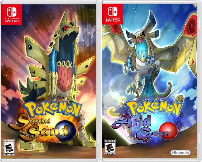 New Pokemon games for the Nintendo Switch; Pokemon Scorched
