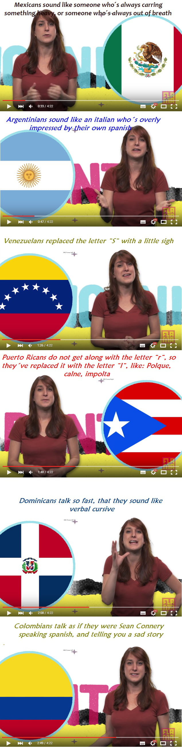 Latin American accents 9GAG