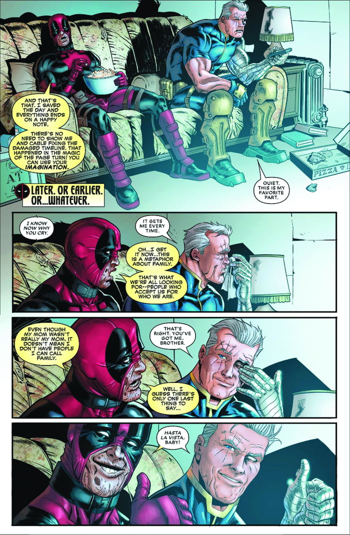 Touchy Feels From Deadpool And Best Friend Cable Annual 1