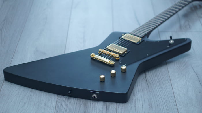 blue epiphone explorer