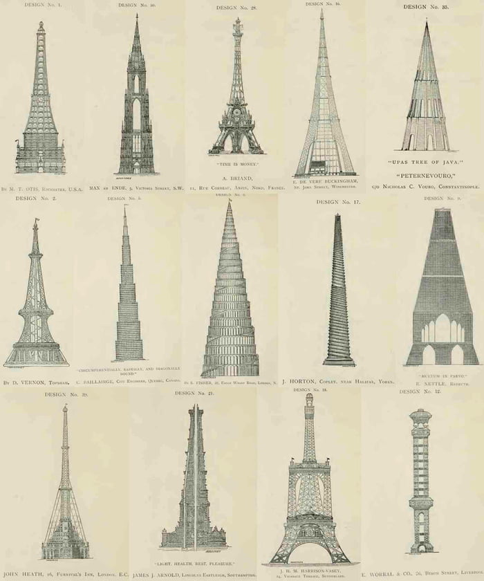 some-other-proposals-for-the-eiffel-tower-that-never-came-to-be-9gag