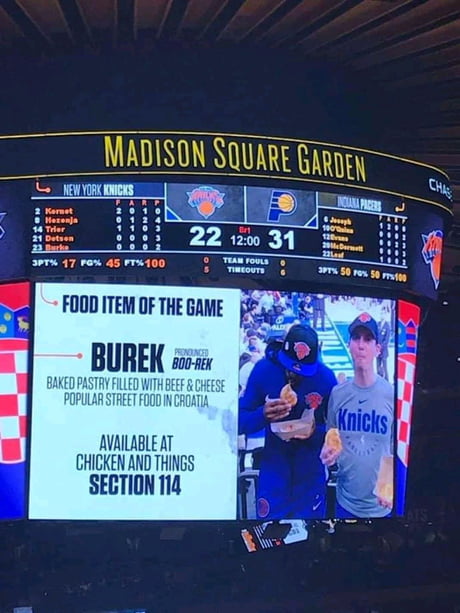 Madison Square Garden Burek 9gag