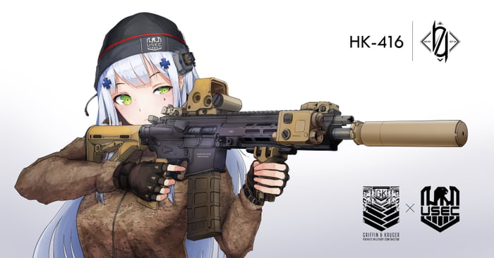 Escape from tarkov, anime style, survival games, white hair, military  uniform, HD wallpaper | Peakpx