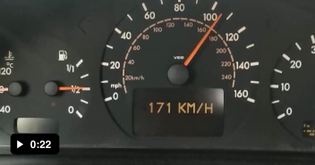 My car doesn't go over 210 km/h. It reaches 210 and stay stable at that