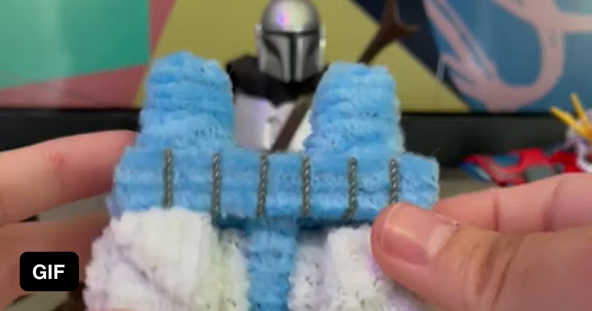 Made this classic style holiday special Lego Boba Fett minifigure out