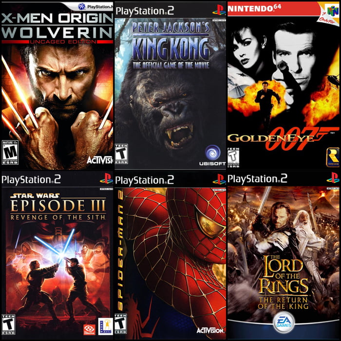 Some of the best games based on films. Wish they’d still make more like ...