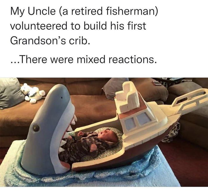 We’re gonna need a bigger crib… (cred twitter/jake1thomas2) 9GAG