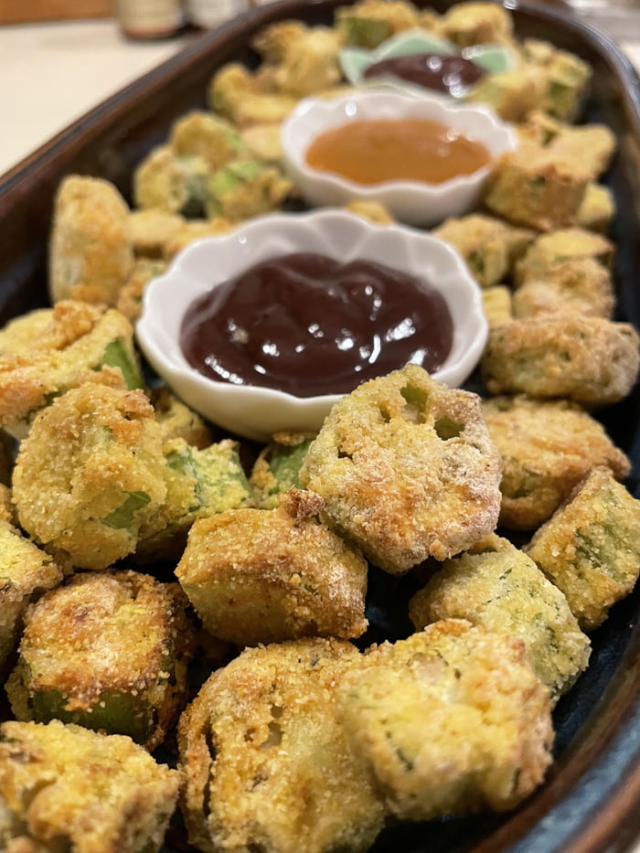 Air Fried Okra Gag