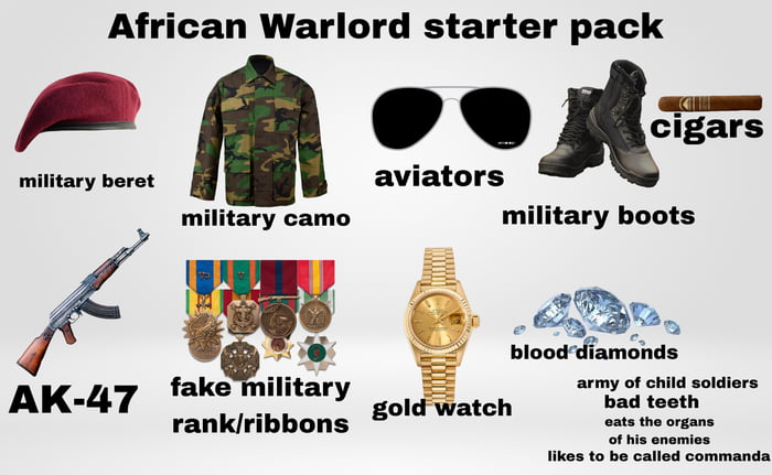 the-african-warlord-starter-pack-9gag