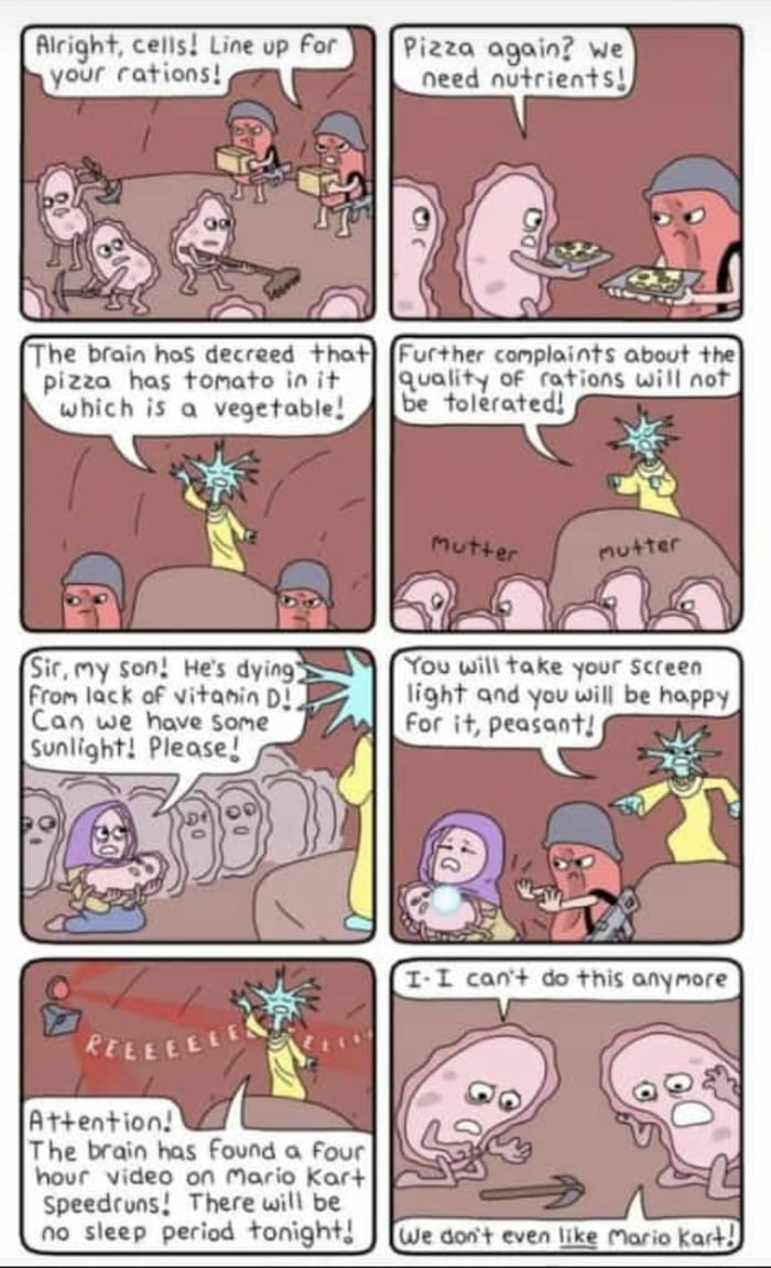 Brain wants to beat the meat - 9GAG