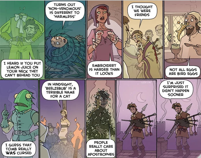 Who knew...(Credits to Oglaf) - 9GAG