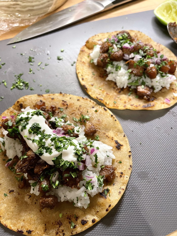 Filipino pork belly adobo tacos 9GAG