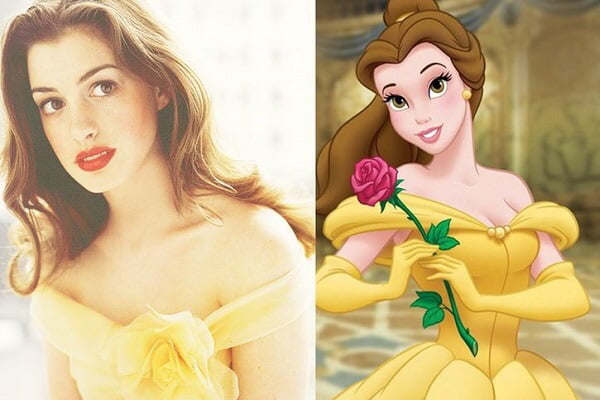 I think Anne Hathaway would have made a better Belle than Emma Watson - 9GAG